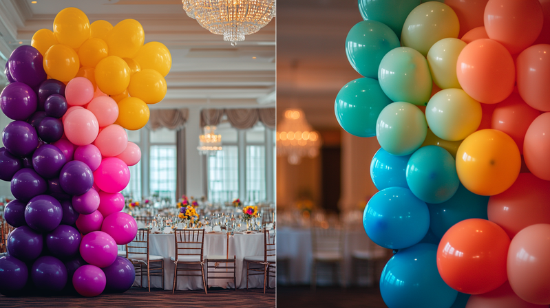 balloon arch color combinations  