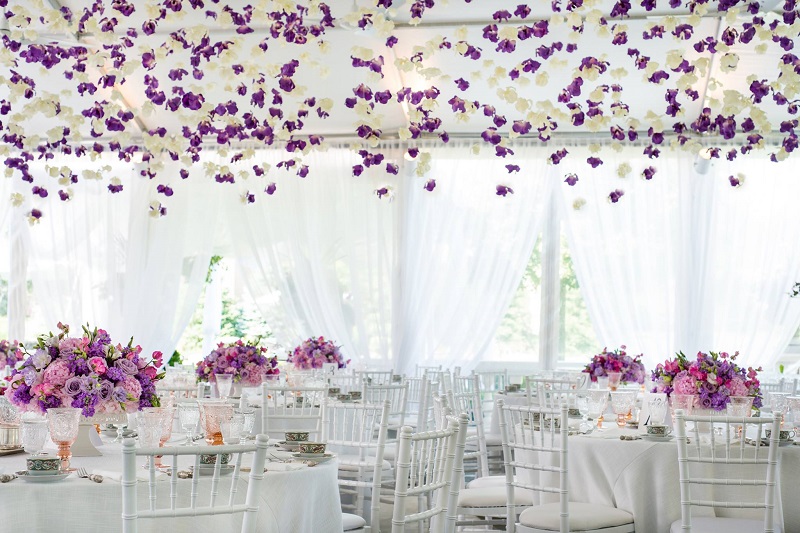 ceiling wedding decoration ideas