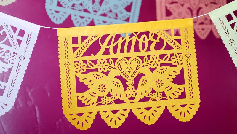 mexican theme wedding decor