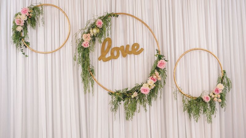 aisle decor wedding
