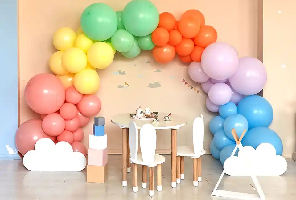 Balloon arch for Kids Party