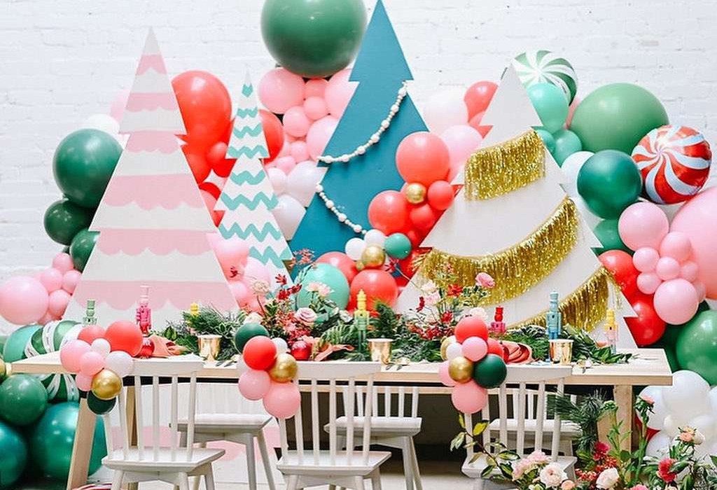Christmas dinner party decoration ideas