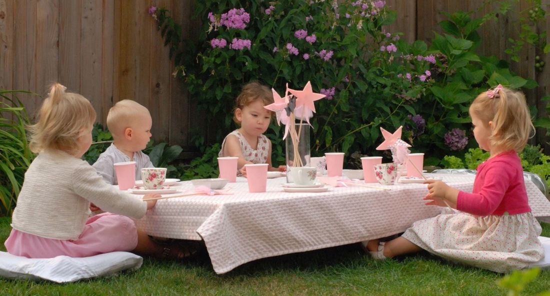 Garden tea party