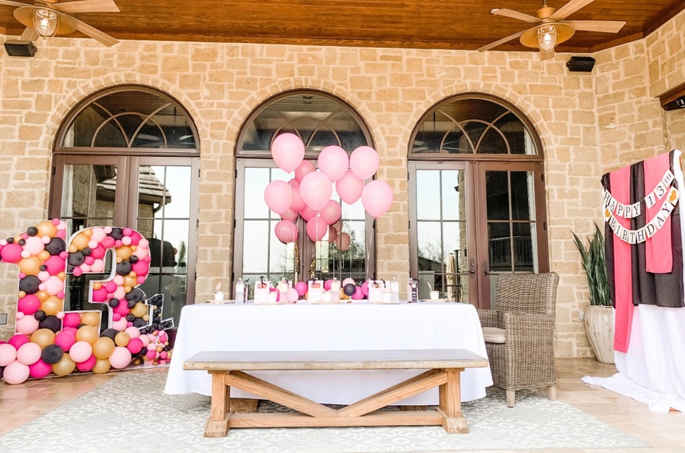 Teenage dinner party decor ideas