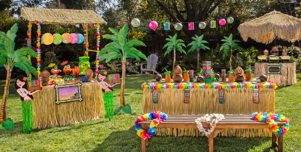 Tropical Luau Party