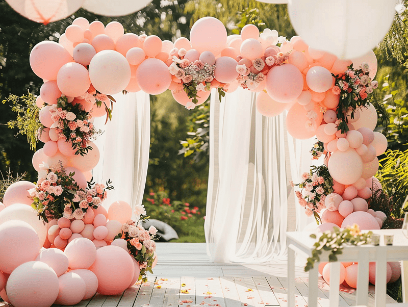 simple stage decoration for wedding